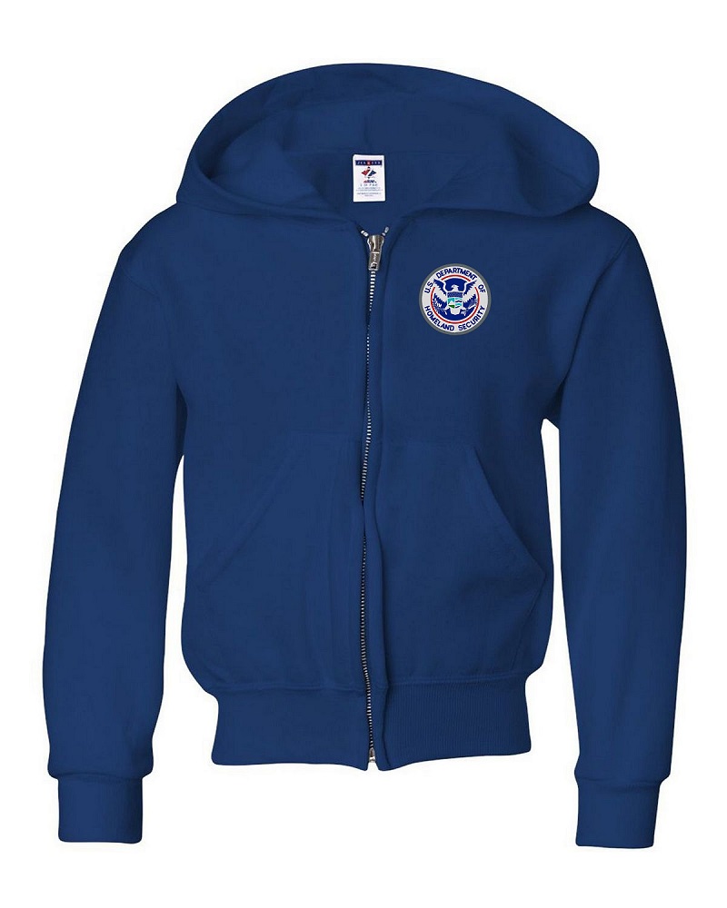 (image for) DHS Homeland Security Full Zip Hooded Sweat